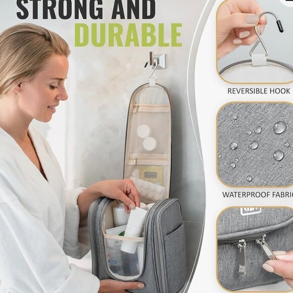 Travel Bundle-32 Total PCs Travel Cubes Hanging Toiletry Bag Packing Bags, Etc - Picture 9 of 12